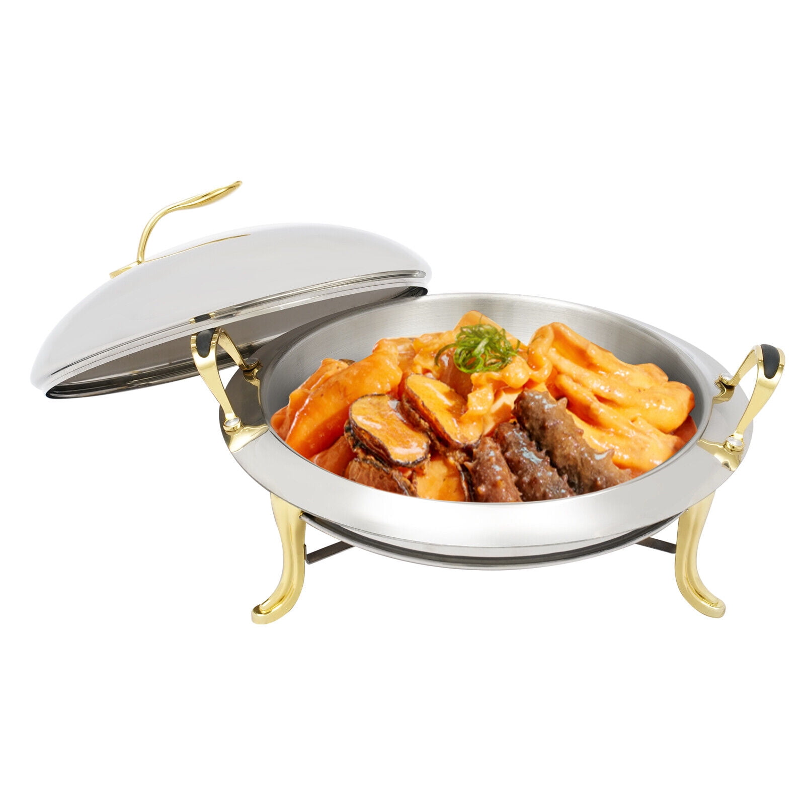 Oukaning 1.5L Chafing Dish Chafer Buffet Catering Food Warmer Set