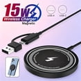 thumbnail image 3 of Magnetic Wireless Charger 3-Pack, 15W Wireless Charging Pad, Fast Charging Compatible with iPhone 17/16/15/14/13/12 Series, 3 of 11