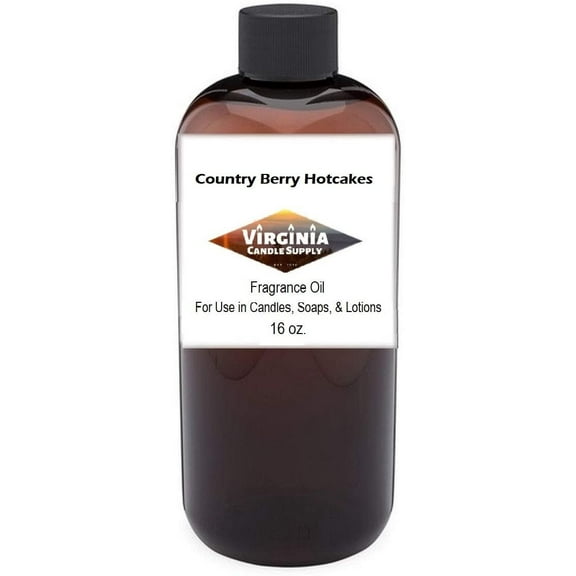 Country Berry Hotcakes 16 oz Bottle for Candle Making, Soap Making, Tart Making, Room Sprays, Lotions, Car Fresheners, Slime, Bath Bombs, Warmers
