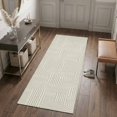 thumbnail image 6 of Hallway Runner Rug 2x6ft Sage Green Boho Washable Runner Rug Non Slip Soft Non-Shedding Low-Profile Abstract Geometric Curves Lines Modern Long Bathroom Floor Carpet Rugs for Kitchen Entryway Bedside, 6 of 8