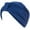 Dark Blue, variant on Hold'Eam Soft Terry Cloth Turban Head Cover Female - Black (Adult)