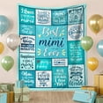 thumbnail image 2 of Mimi Gifts, Mimi Gifts for Grandma, Best Mimi Ever Gifts Throw Blanket 60" X 80", Mimi Gifts from Grandkids, Gifts for Mimi Birthday Christmas Mother''s Day, 2 of 6