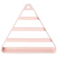 thumbnail image 3 of serony Triangle Jewelry Storage Rack Plastic Earring Display Household Jewelry Hanging Pink, 3 of 6