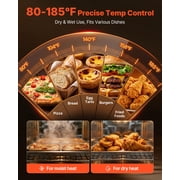 VEVOR Electric Hot Box Food Warmer, 5-Tier Commercial Warming Cabinet with Water Tray, Single-Door and Adjustable Shelves, Stainless Steel Food Warmer Cabinet, for Restaurant, Kitchen, Pizza, Chicken