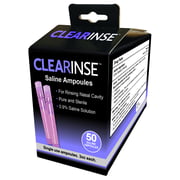 CLEARinse 50 Piece Nasal Cleaning System Saline Ampoules