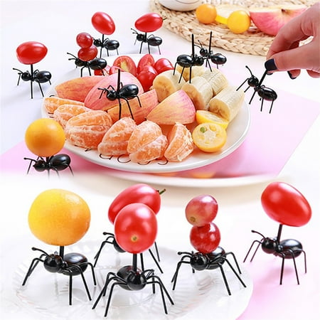 

Womail Kitchen Gadgets Ant Fruit Fork Newest Tableware Multiple Use Snack Cake Dessert Forks for Party