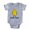 Heather Grey, variant on CafePress - Ggh33 - Cute Infant Baby Football Bodysuit