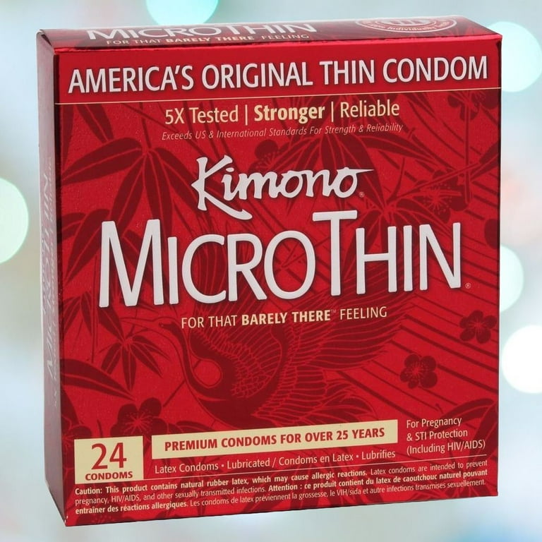Kimono Condoms Kimono Condom Micro Thin 3 CT Pack of 1 Walmart