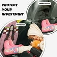 thumbnail image 4 of Kamado Nezuko Car Seat Back Protector 2 Pcs Anti-Kick Storage Mat For Car Seats Auto Seat Back Covers, 4 of 9