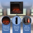 thumbnail image 4 of Chimenea Eléctrica RecPro RV Empotrada de 18" 110-120V con Interruptor, 4 of 9