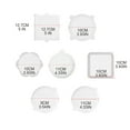 thumbnail image 3 of CIYISON 10pc Hair Catcher Drain Stopper for Bathroom Kitchen Disposables Floor Drain Mesh Stickers Bathtub Sink Hair Strainer, 3 of 19