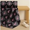 thumbnail image 4 of Soimoi Cotton Voile Fabric Leaves, & Rose Floral Print Fabric by the Yard 56 Inch Wide, 4 of 7
