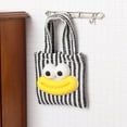 thumbnail image 3 of Mightlink Miniature Canvas Bag with Pattern,Fabric Mini Bag for Dolls Dress Up Toys,DollHouse Accessories for 1/6 1/12 Scale Dolls, 3 of 6