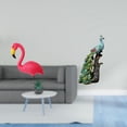 thumbnail image 2 of simhoa Flamingo Fairy Garden Stake Sculpture and Peacock Animal Statue Collection for Elegant Holiday Spring Backyard and Home Decoration Ornament, 2 of 8