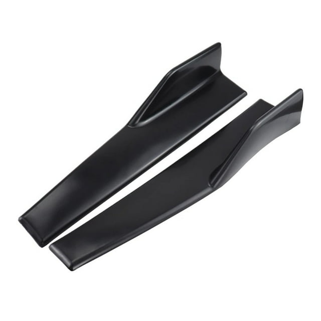 2 Pcs/Ensemble Kit de Jupes Latérales Larges pour Voiture Jupes Modifiées Rocker Ailes Anti-Rayures Pare-Chocs 45cm