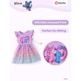 thumbnail image 2 of Vestido Lilo and Stitch de Disney para niñas de 8 a 9 años, color morado, 2 of 6