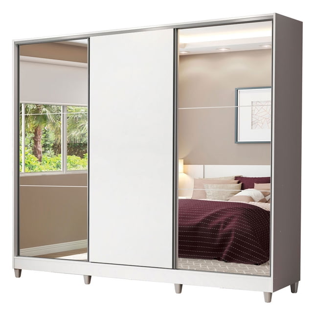 Ropero Closet Madesa Royale 3 Puertas 3 Espejo BB