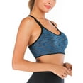 thumbnail image 4 of FUTATA Sports Bras For Women Medium Support Workout Bras Yoga Activewear Tank Tops Wirefree Gym Running Bras, 4 of 6