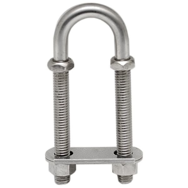 Standard Boat Bow Eye 4 1/4 Inch x 3/8 Inch Stainless Steel