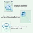 thumbnail image 2 of Tazas De Paja Para Niños Botella De Agua De Bebé De Dibujos Animados Con Asas Taza De Entrenamiento Para Niños Taza De Entrenador De Bebé Con Bola De Gravedad Para Beber De 360 ​​​​Grados Scienceny BA001282-01, 2 of 6
