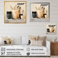 thumbnail image 4 of Designart "Minimalist Kitchen Simplicity in Culinary Tools II" Country Charm Wall Art - Traditional Beige Kitchen Bedroom Canvas Wall Art, 4 of 6