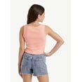 thumbnail image 2 of Justice Girls Rib Tank, Sizes XS - XLP, 2 of 6