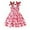 Red, variant on Toddler Girls Dress A-Line Cherry Print Spaghetti Strap Dress Summer Beach Children Girls Fashion Dresses，1 -2 Years