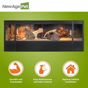 New Age Pet® ECOFLEX® Extra Large 60 Wide Reptile Enclosure, Glass Front Terrarium