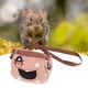 thumbnail image 3 of Transportador De Hámster Transpirable Con Correa Para El Hombro, Bolsa De Transporte Para Mascotas, Café Chinchilla Conejillo De Indias Para Mascotas Pequeñas Ardilla ANGGREK L, 3 of 8