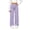Purple, variant on Timegard Girls Clothes Kids Yoga Pants Straight Leg High Waist Loose Workout Running Trousers Fall Travel Fashion Clothing
