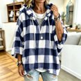 thumbnail image 5 of FchengtaiS Womens Sherpa Fleece Oversized Hoodies Fuzzy V Neck Sweatshirts Comfy Fluffy Warm Pullover Top, 5 of 7