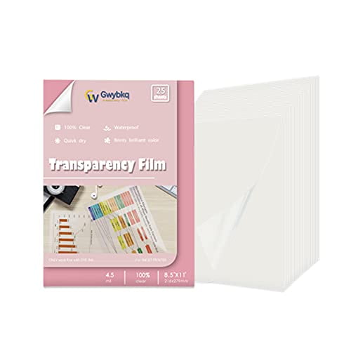 Inkjet Printable Transparency Film