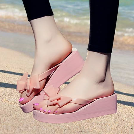

Cathalem Shoelaces for Kids Bulk Clip Women s Women s Toe Sandals Toe Fashion Sandals Summer Beach Sandals Shoelace Knots Pink 7