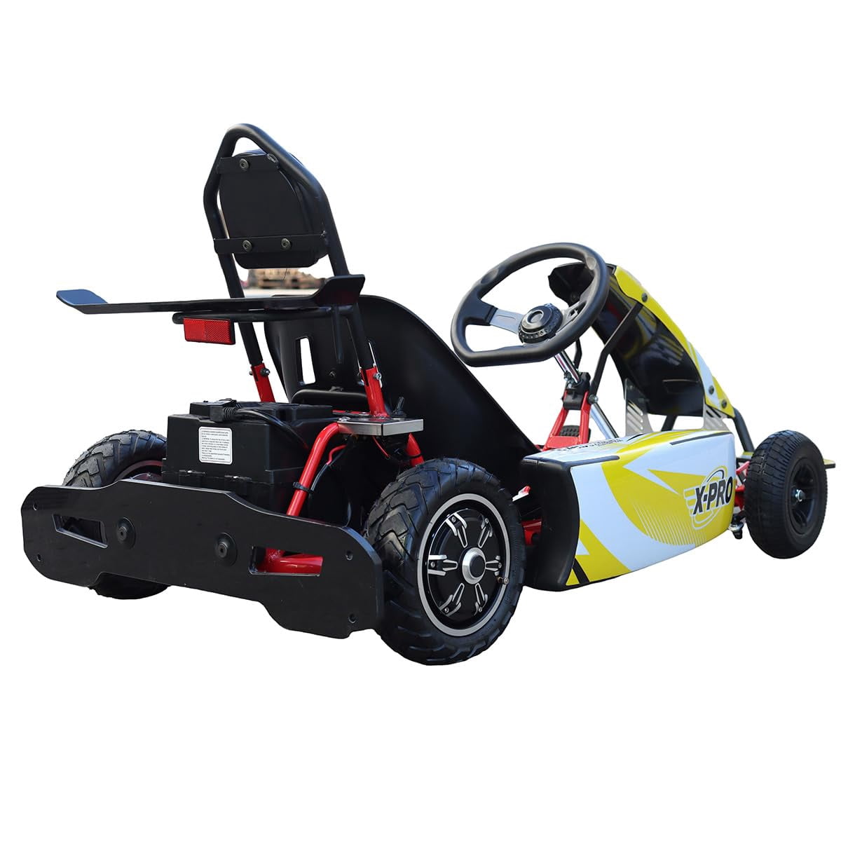 X-Pro Rambler 700W Brushless Electric Pedal Go Kart 350w*2 Racing Drifting Go Karts for Kids