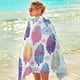 thumbnail image 4 of Microfiber Beach Towel Super Colorful Bath Towel Sandproof Beach Blanket Multi-Purpose Towel For Travel Swimming Pool 30x60 Inch, 4 of 8