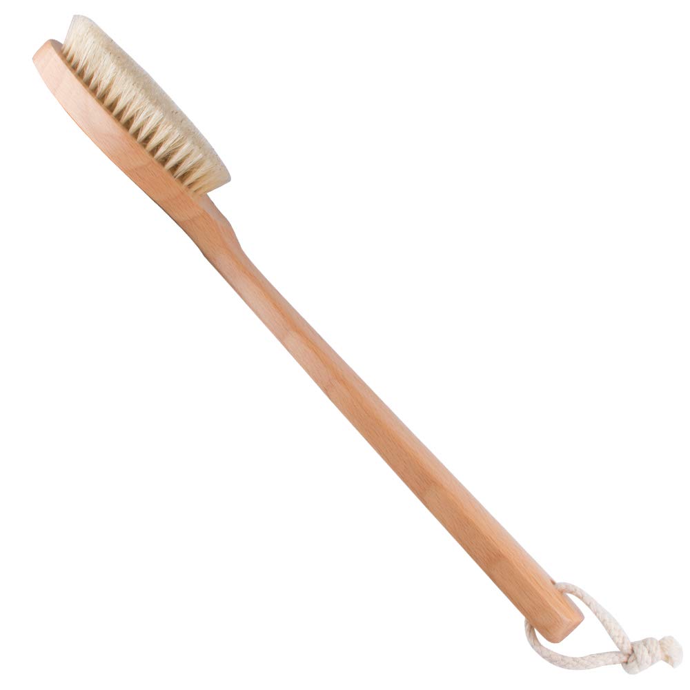 GLiving Dry Brushing Body Brush for Dry Skin Brushing & Exfoliating