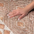 thumbnail image 3 of Addison Rugs Dream Shag Premium Machine Washable Transitional Cultural, Diamond Canyon Rectangle Rug, 5' x 7'6", 3 of 8