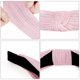 thumbnail image 3 of Diademas anudadas de perlas YONGSHENG turbante con nudo ancho aros leopardo terciopelo Vintage, 3 of 3