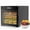 Black, variant on EDX Black Nut Dehydrator, 600W, 6.5 sq.ft Drying Space, 95-165°F, 30-48min Timer, Auto Shut-Off, Overheat Protection, Household & Snack Prep Use