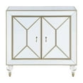 thumbnail image 3 of Lupin 2-door Accent Cabinet Mirror and Champagne, 3 of 7
