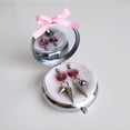 thumbnail image 6 of Modern Cone Studs Earrings with Elegant Heart Accent Refined Cone Earrings With A Artistic Heart Ear Pendant, 6 of 9