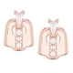 thumbnail image 1 of Rhinestone Bar Dientes Fang Grills Dientes Gorras Hippy Jewelry Rose Gold Oro rosa Zulema Boca boca tapa de tomas, 1 of 6