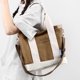 thumbnail image 1 of Bolso bandolera para mujer Bolsos de mensajero de lona Bolsos de ocio informales con varios compartimentos, 1 of 5