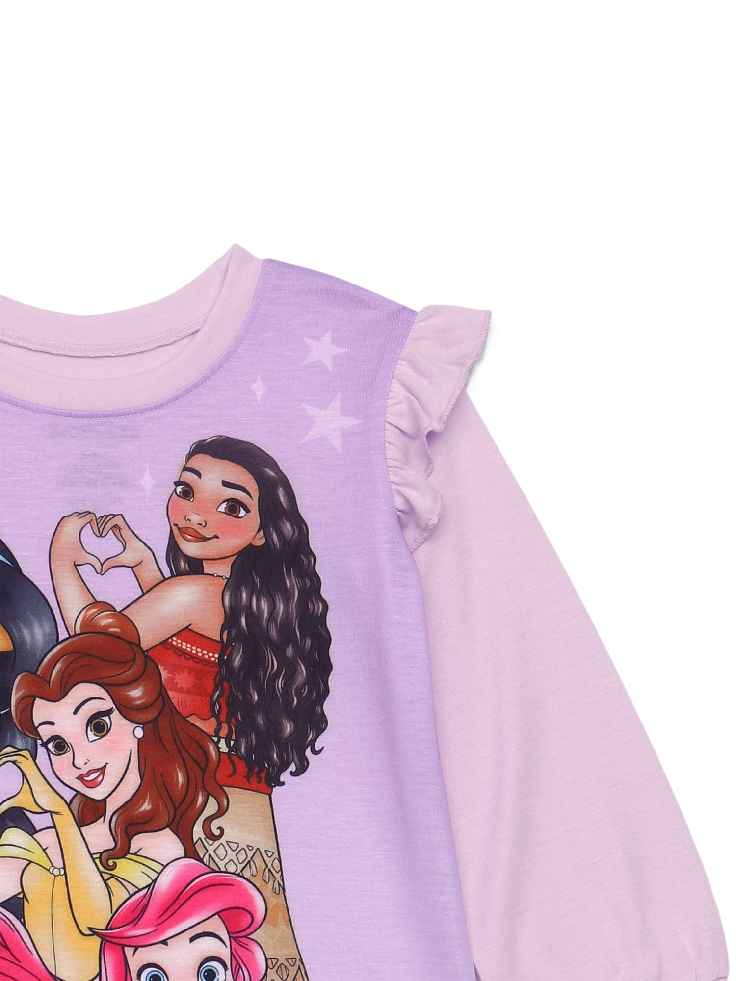 Disney Princess Girls Long Sleeve Nightgown, Sizes 4-12
