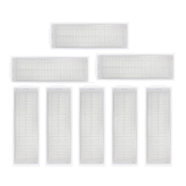 8PCS Replacement Accessories for M30 PRO C107 / Robot Vacuum Mop 2 /3C Vacuum Washable HEPA Filter
