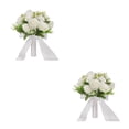 thumbnail image 1 of Toystoory Ramo De Novia Hecho A Mano Con Exquisitas Flores Artificiales Magníficos Ramos Type1 NO1, 1 of 6