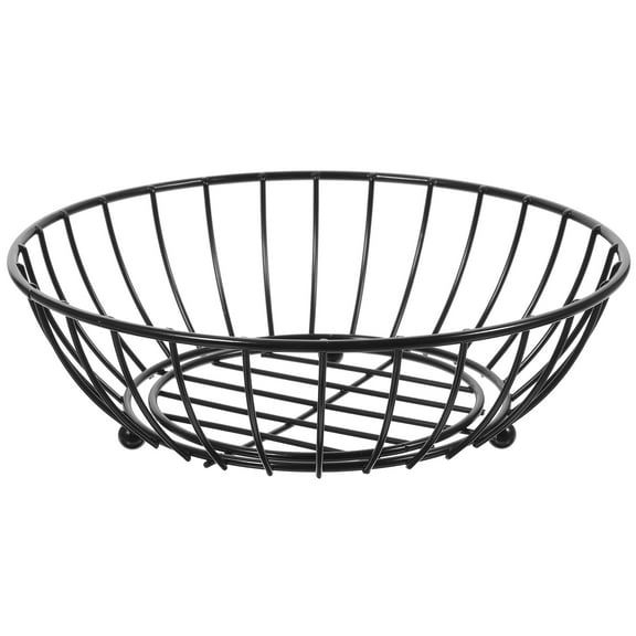 DINHEAROM 1Pack Metal Fruit Bowl with Three Legged Design for Sundry Storage