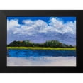 thumbnail image 2 of Green, Jenny 14x11 Black Modern Framed Museum Art Print Titled - Blue Waters, 2 of 5