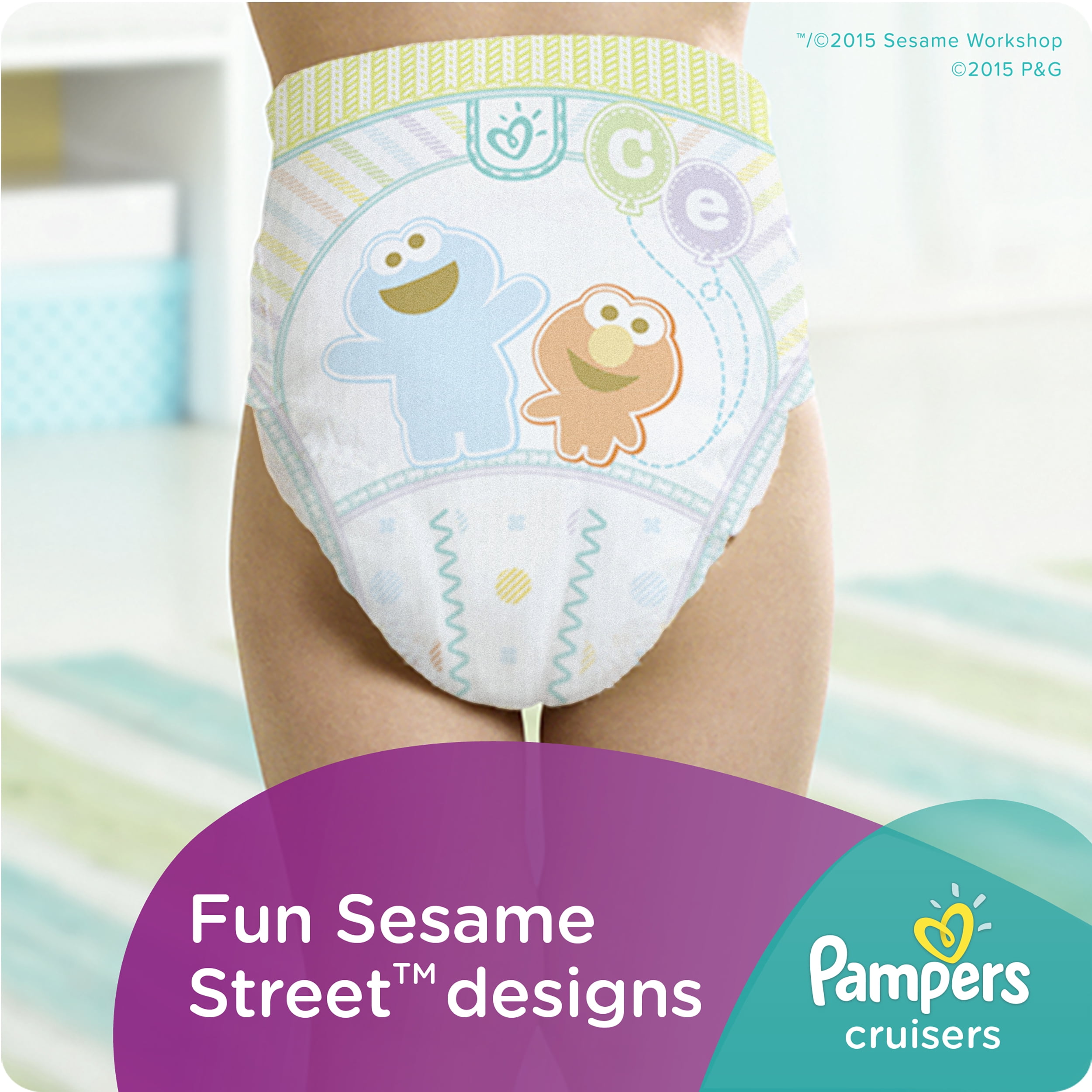 Pampers Cruisers Diapers, Size 6, 84 Diapers