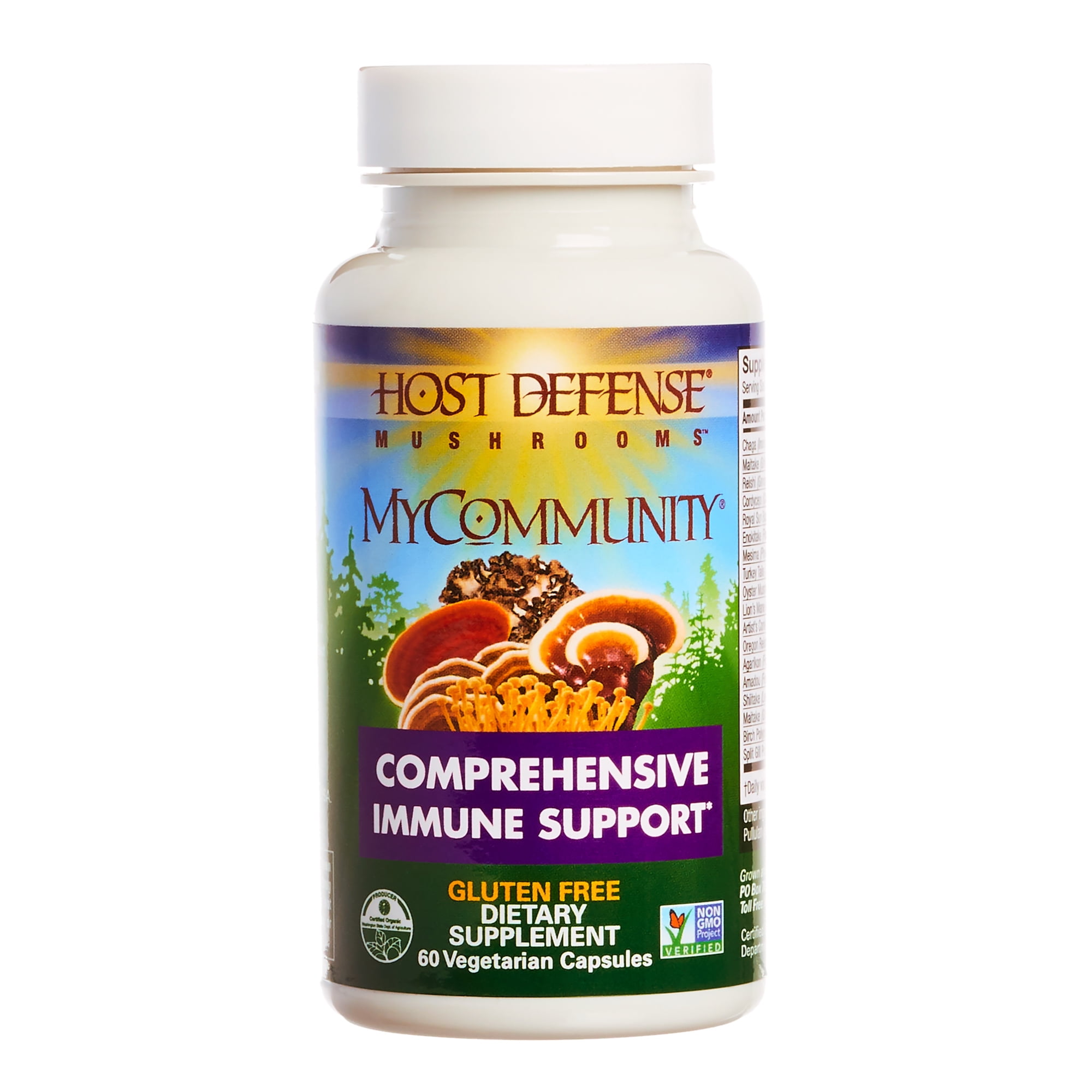 Host Defense Multi Mushroom Capsules, Comprehensive